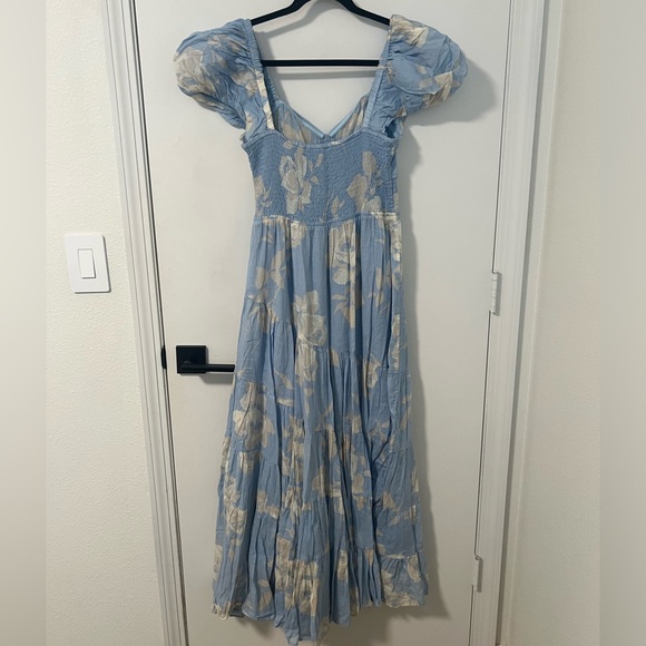 Free People Sundrenched Floral Tiered Maxi Sundress - Picture 6 of 6